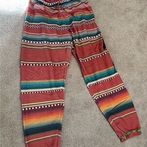 Aviator Nation Multicolor Striped Joggers